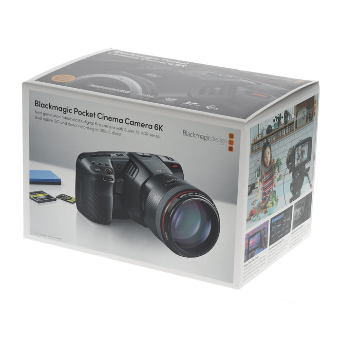 【中古品】BlackmagicDesign CINECAMPOCHDEF6K Blackmagic Pocket Cinema Camera 6K