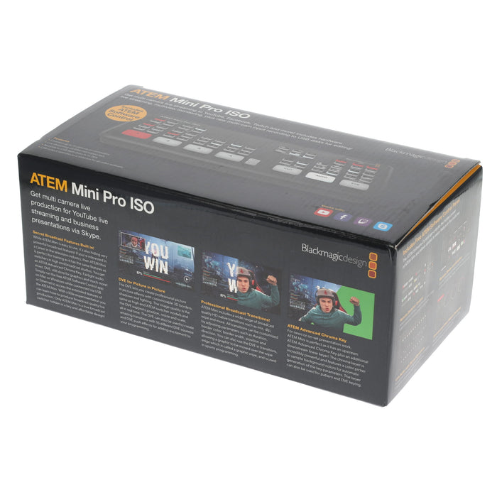 【中古品】BlackmagicDesign SWATEMMINIBPRISO ATEM Mini Pro ISO