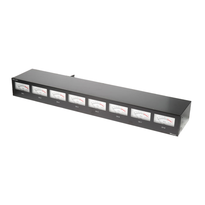 【中古品】yamaki VUM-D208-B デジタル入力対応8連VUモニタ