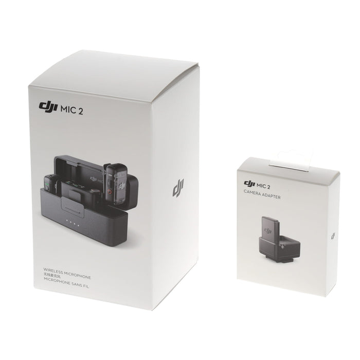 【中古品】DJI DM1021 DJI Mic 2(トランスミッター×2＋レシーバー×1＋充電ケース)