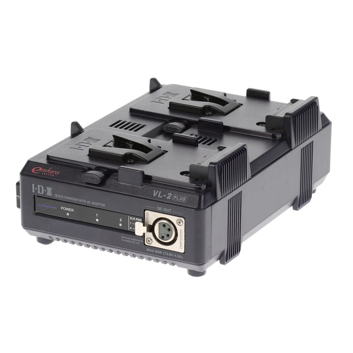 【中古品】IDX VL-2PLUS ACアダプター機能付2チャンネル順次急速充電器