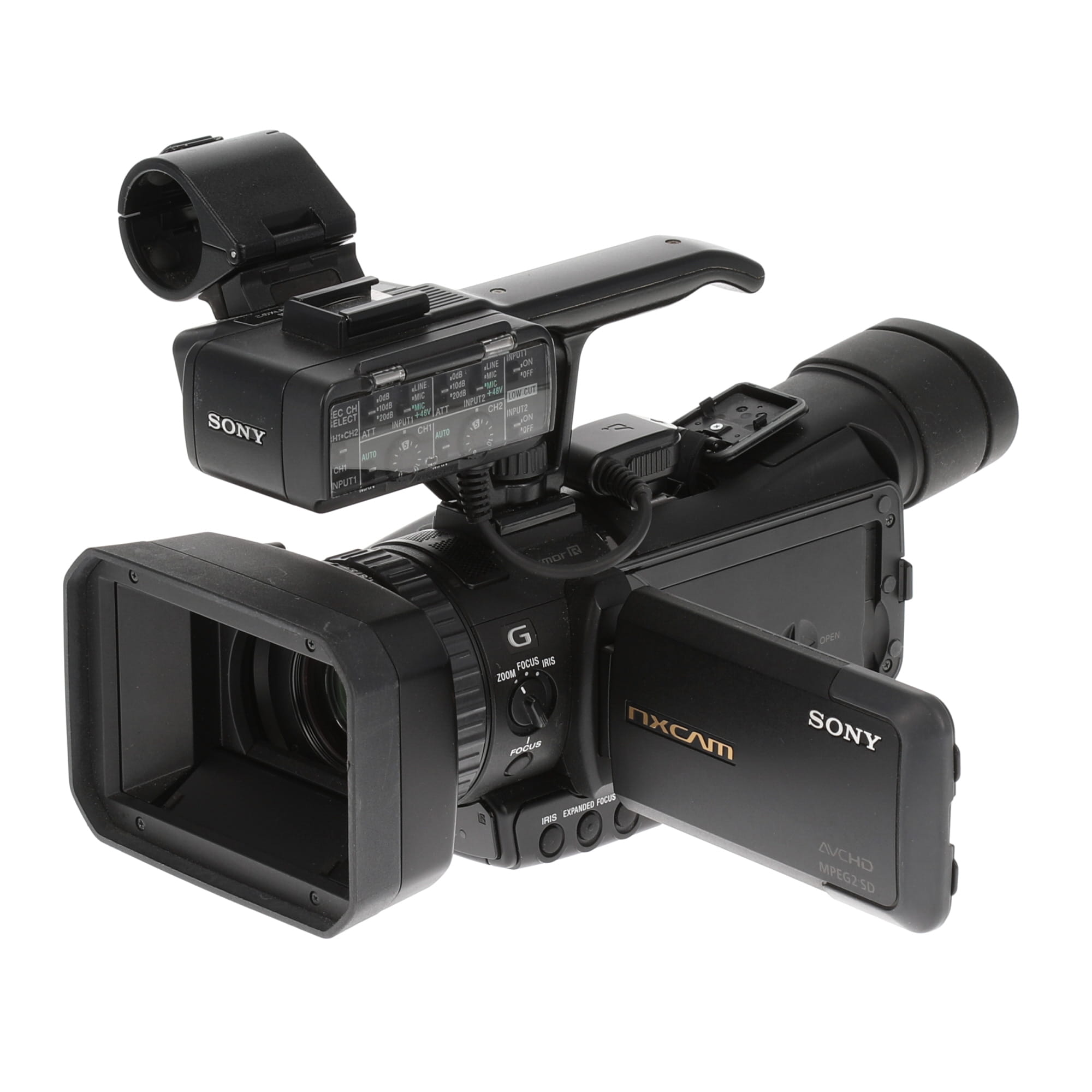 SONY ビデオカメラ HXR-NX70J ジャンク 中古品】SONY HXR-NX70J NXCAMカムコーダー - 業務用撮影・映像・音響