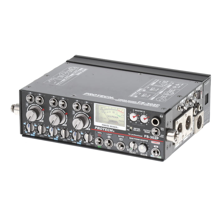 【中古品】PROTECH FS-302P（TypeA) 3chフィールドミキサー A仕様（メス入力ーオス出力）