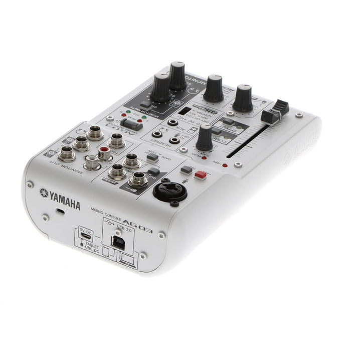 【中古品】YAMAHA AG03 3チャンネルミキサー/USBオーディオインターフェイス