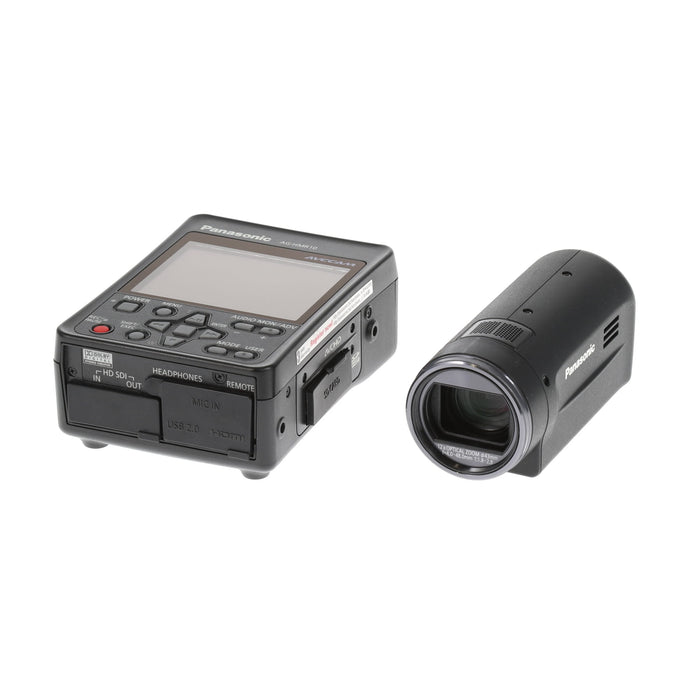 【中古品】Panasonic AG-HMR10A ＋ AG-HCK10G メモリーカードポータブルレコーダー + コンパクトカメラヘッド