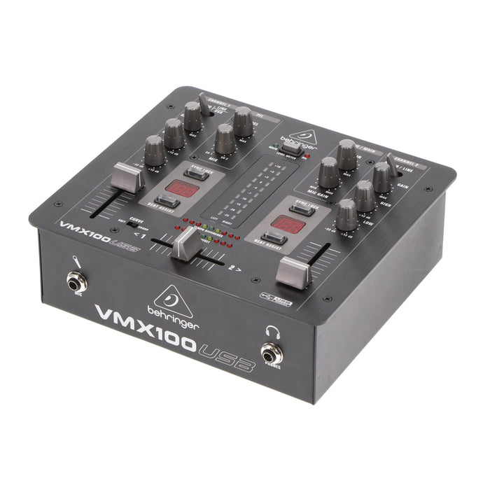【中古品】Behringer PRO MIXER VMX100USB 2ch DJミキサー