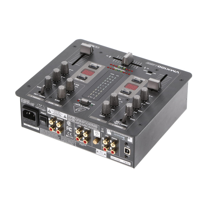 【中古品】Behringer PRO MIXER VMX100USB 2ch DJミキサー