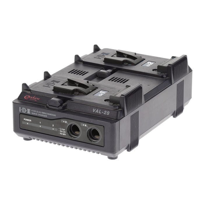 【中古品】IDX VAL-2S 2ch同時急速充電器