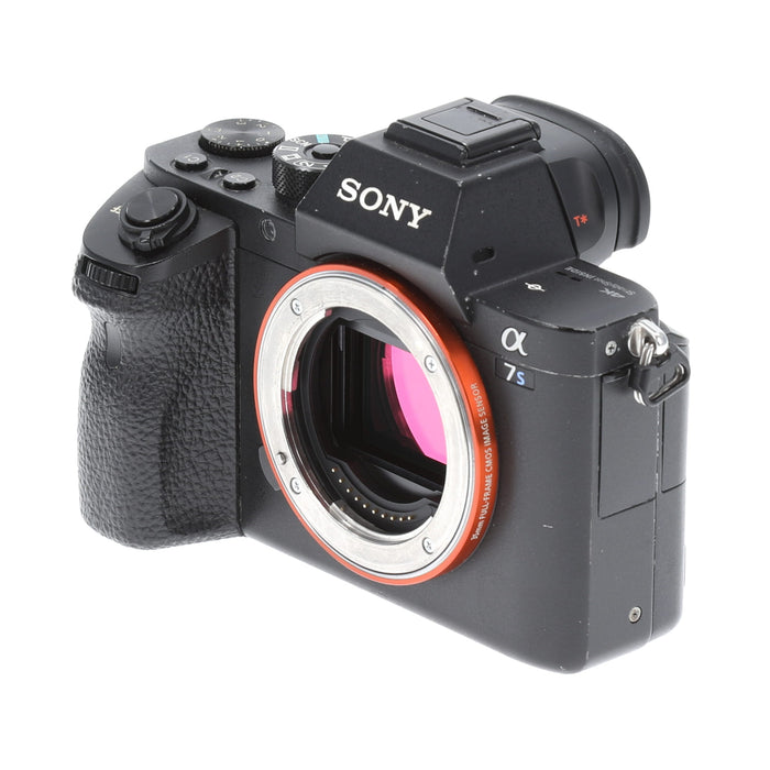 【中古品】SONY ILCE-7SM2 デジタル一眼カメラ α7SII ボディ（バッテリーグリップ付属）