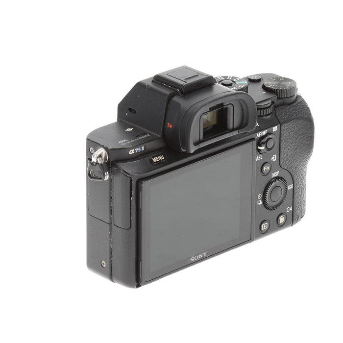 【中古品】SONY ILCE-7SM2 デジタル一眼カメラ α7SII ボディ（バッテリーグリップ付属）