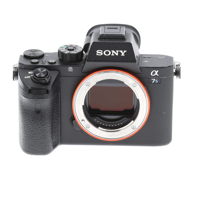 【中古品】SONY ILCE-7SM2 デジタル一眼カメラ α7SII ボディ（バッテリーグリップ付属）