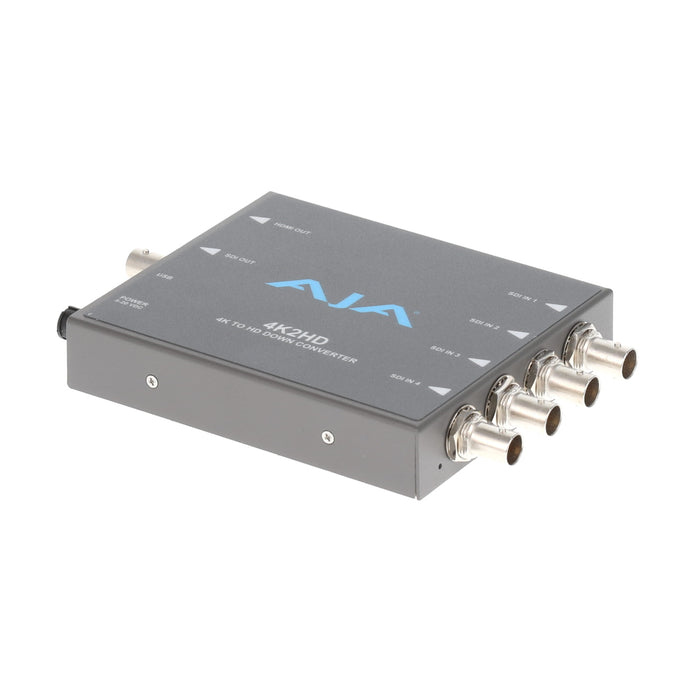【中古品】AJA Video Systems 4K2HD 4K SDI→HD-SDI/HDMI(HD解像度)コンバータ