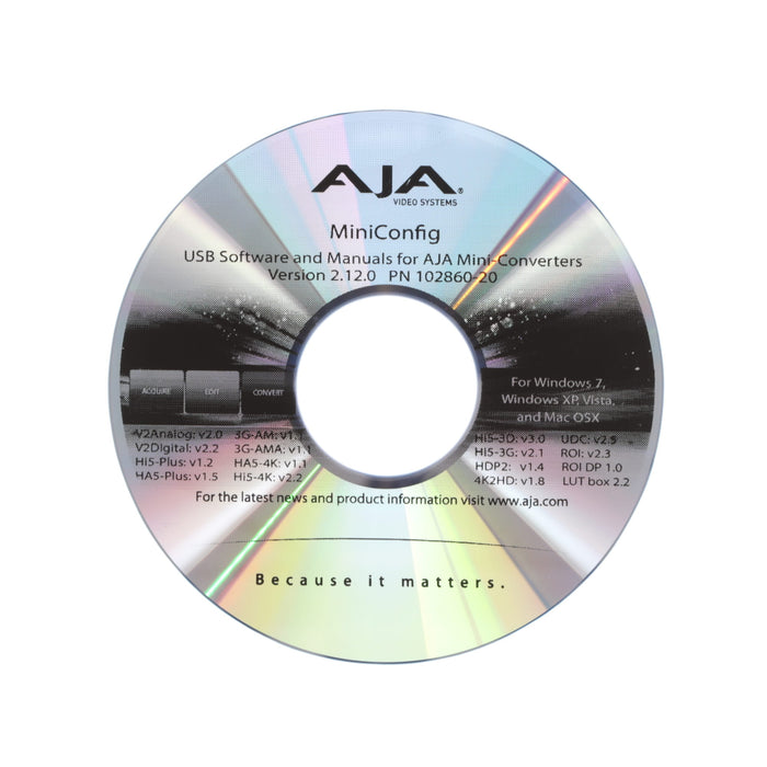 【中古品】AJA Video Systems 4K2HD 4K SDI→HD-SDI/HDMI(HD解像度)コンバータ