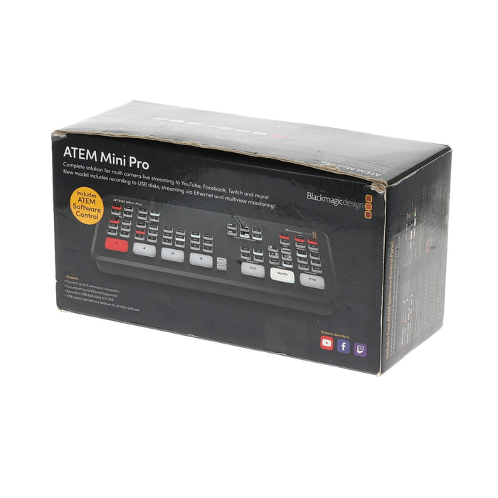 【中古品】BlackmagicDesign SWATEMMINIBPR ATEM Mini Pro