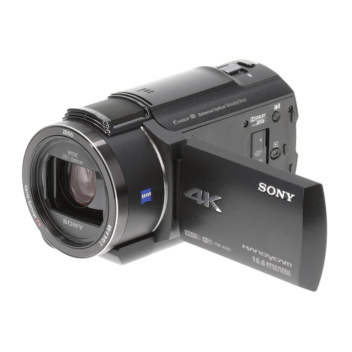 【中古品】SONY FDR-AX40 デジタル4Kビデオカメラレコーダー