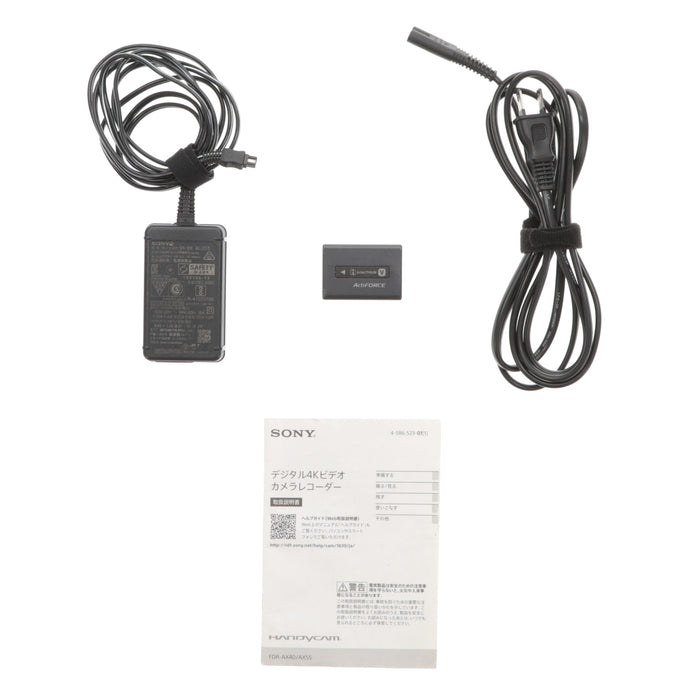 【中古品】SONY FDR-AX40 デジタル4Kビデオカメラレコーダー