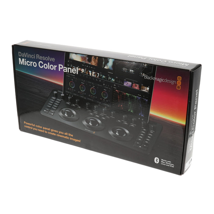 【中古品】BlackmagicDesign DV/RES/AAAPNLMIC/EN DaVinci Resolve Micro Color Panel (EN)
