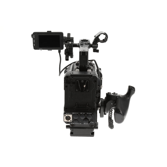 【中古品】SONY PXW-FS7M2 + XDCA-FS7 ＋ VCT-FS7 XDCAMメモリーカムコーダー(ボディのみ)(拡張ユニット/ライトウェイトロッドサポート付属)