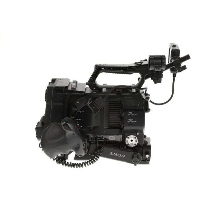 【中古品】SONY PXW-FS7M2 + XDCA-FS7 ＋ VCT-FS7 XDCAMメモリーカムコーダー(ボディのみ)(拡張ユニット/ライトウェイトロッドサポート付属)