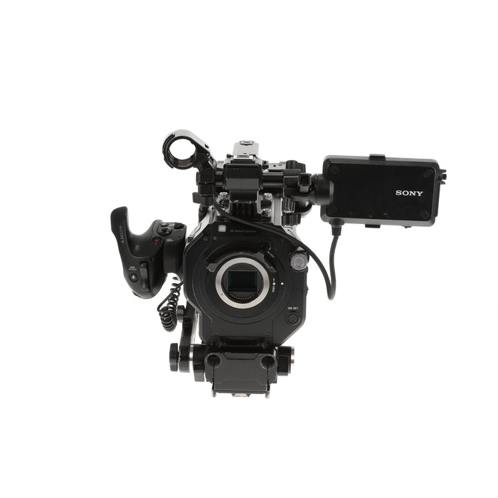 【中古品】SONY PXW-FS7M2 + XDCA-FS7 ＋ VCT-FS7 XDCAMメモリーカムコーダー(ボディのみ)(拡張ユニット/ライトウェイトロッドサポート付属)