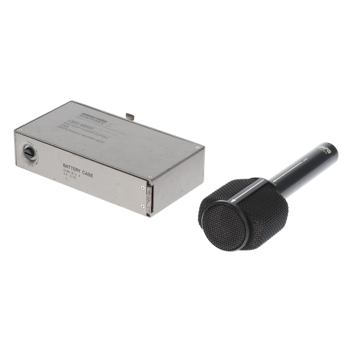 【中古品】Sanken CMS-7s + CMS-MBBI MS方式軸方向ポータブルステレオマイクロホン + 電源BOX