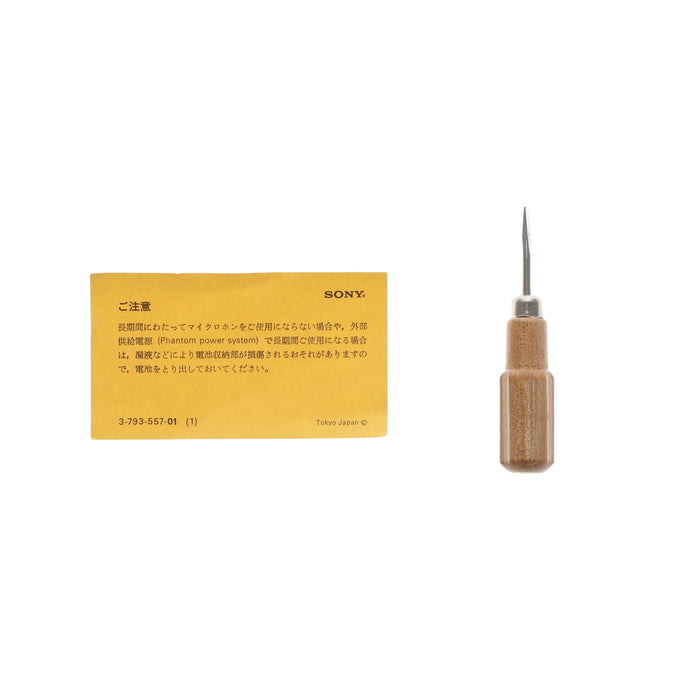 【中古品】SONY C-38B コンデンサーマイクロホン(単一指向性/全指向性)