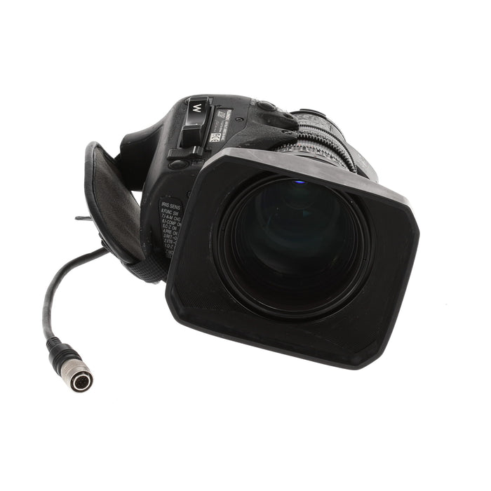 【中古品】FUJINON HA18×7.6BERM-M48L 放送用2/3型18倍HDズームレンズ