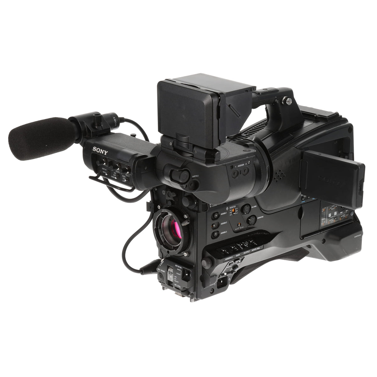 中古品】SONY PXW-Z450 ＋ HDVF-EL30 XDCAMショルダーカムコーダー