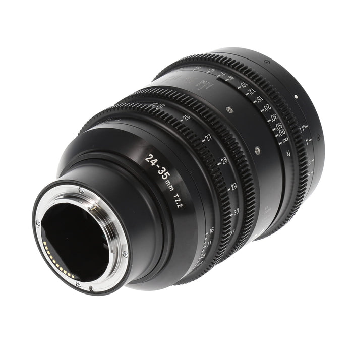 【中古品】SIGMA 588670 FF Zoom Line(24-35mm/T2.2 FF/Eマウント/フィート表記)