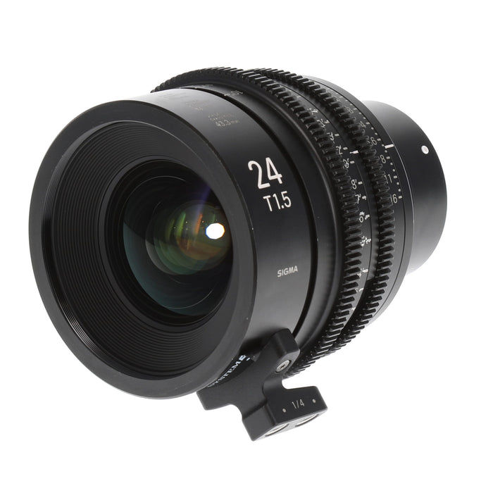 【中古品】SIGMA 401672 FF High Speed Prime Line(24mm/T1.5 FF/Eマウント/フィート表記)