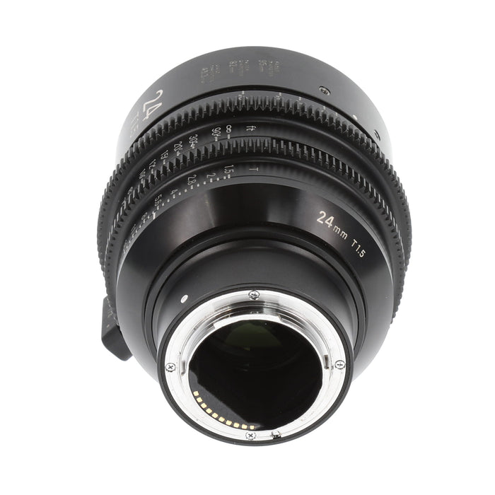 【中古品】SIGMA 401672 FF High Speed Prime Line(24mm/T1.5 FF/Eマウント/フィート表記)