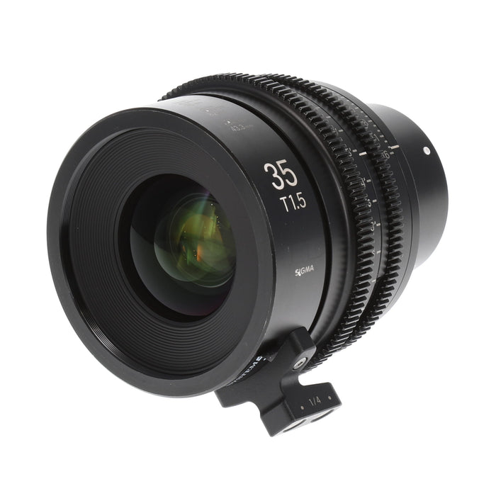【中古品】SIGMA 340674 FF High Speed Prime Line(35mm/T1.5 FF/Eマウント/フィート表記)