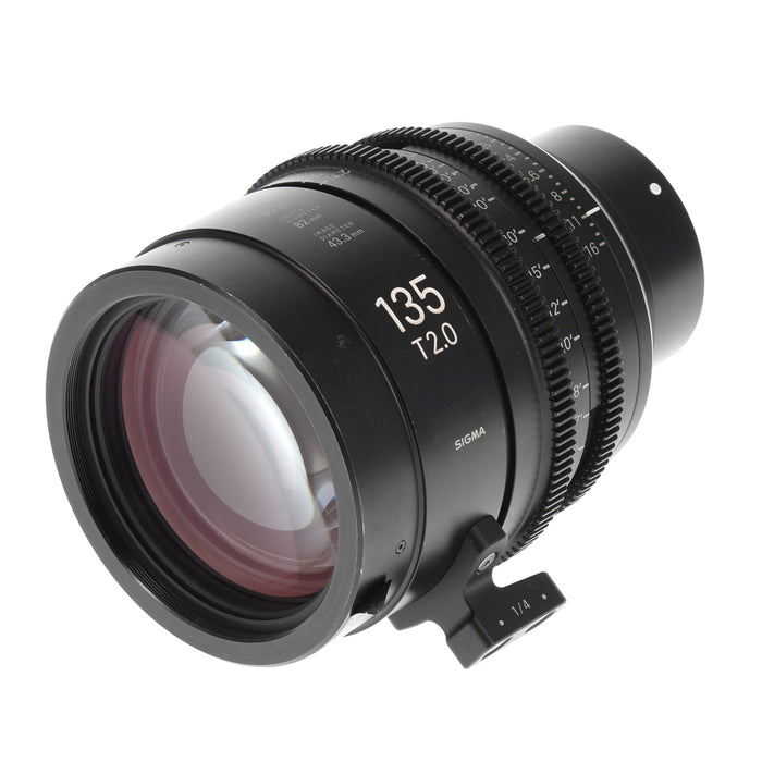 【中古品】SIGMA 240677 FF High Speed Prime Line(135mm/T2 FF/Eマウント/フィート表記)