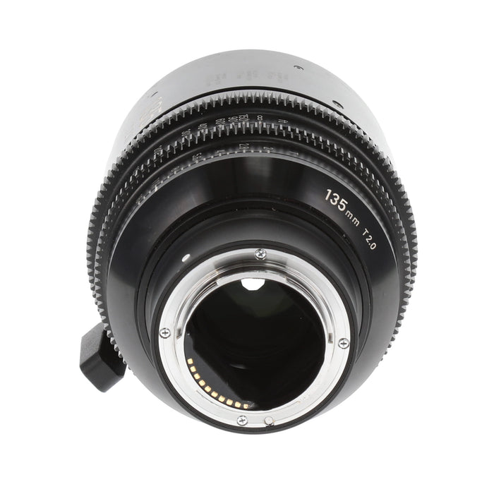 【中古品】SIGMA 240677 FF High Speed Prime Line(135mm/T2 FF/Eマウント/フィート表記)