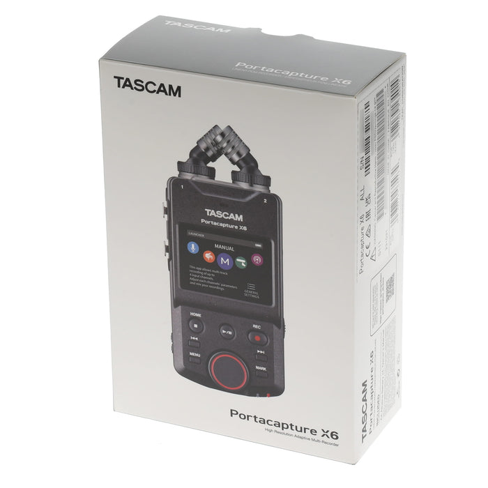 【中古品】TASCAM Portacapture X6 32BITフロート録音 6トラックポータブルレコーダー