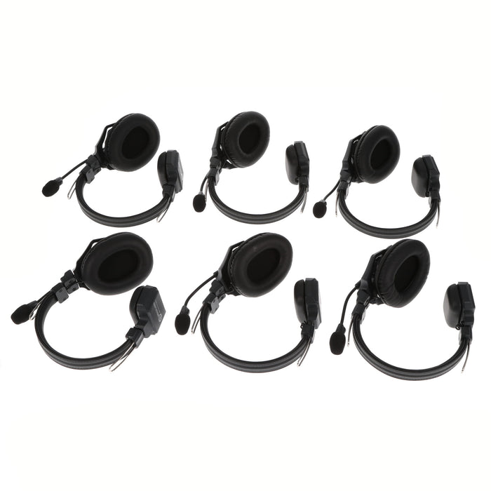 【中古品】Hollyland SOLIDCOM C1-6S 同時通話ワイヤレスインターカムヘッドセットシステム(6人用)