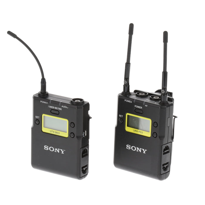 【中古品】SONY UWP-D11 B帯ワイヤレスマイクロホンパッケージ