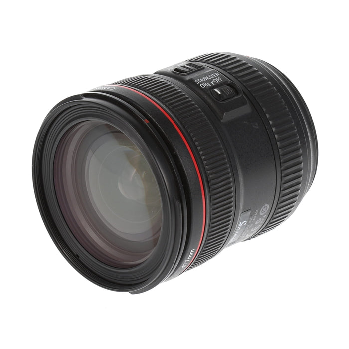 【中古品】Canon EF24-7040LIS 標準ズームレンズ EF24-70mm F4L IS USM