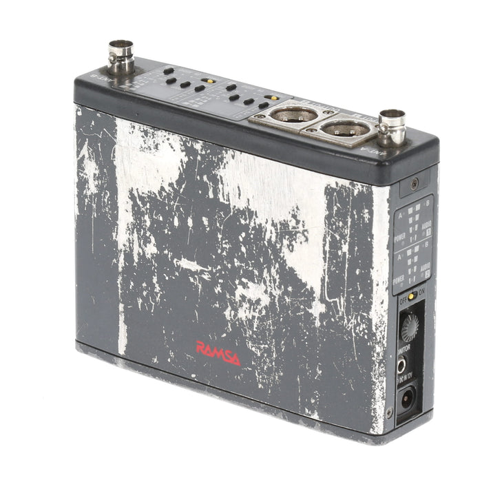 【中古品】RAMSA WX-RJ800 800MHz帯ENG/EFPデュアルチャンネル型ワイヤレス受信機