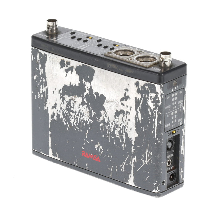 【中古品】RAMSA WX-RJ800 800MHz帯ENG/EFPデュアルチャンネル型ワイヤレス受信機