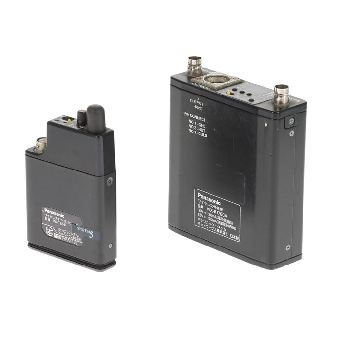 【中古品】RAMSA WX-RJ700A ＋ WX-TB841 800MHz帯ENG/EFPワイヤレス送受信機セット