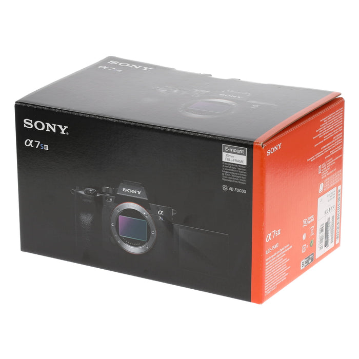 【中古品】SONY ILCE-7SM3 デジタル一眼カメラ α7S III(ボディのみ)