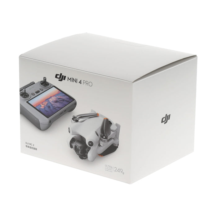 【中古品】DJI M14008 DJI Mini 4 Pro(DJI RC 2付属)[内蔵リモートID対応/事前登録無し]