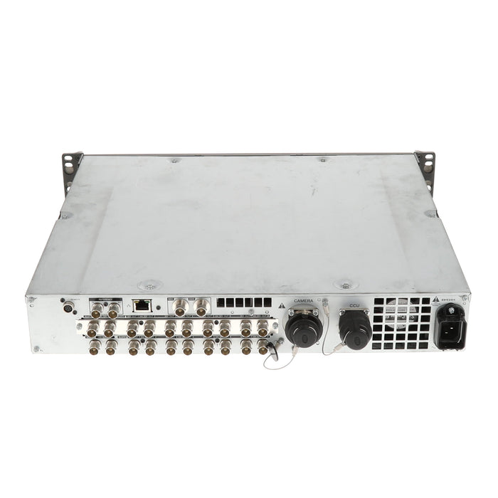 【中古品】SONY HDC-4300/T + HDCU-2500/T + BPU-4000 + RCP-1501 マルチフォーマットポータブルカメラ ＋ カメラコントロールユニット ＋ ベースバンドプロセッサーユニット