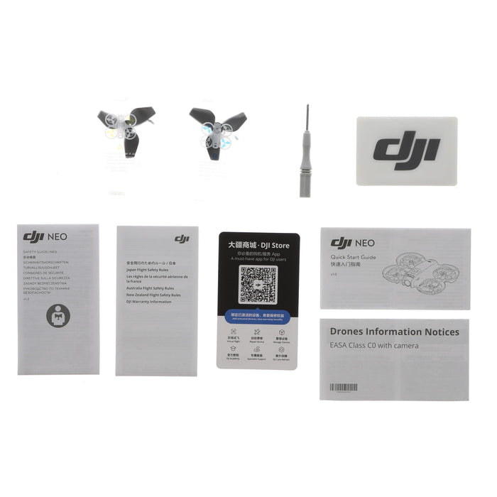 【中古品】DJI WB5211 DJI Neo[内蔵リモートID対応/事前登録無し]
