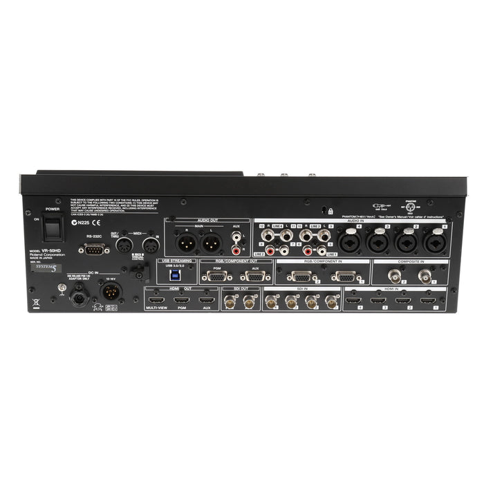【中古品】Roland VR-50HD マルチフォーマットAVミキサー