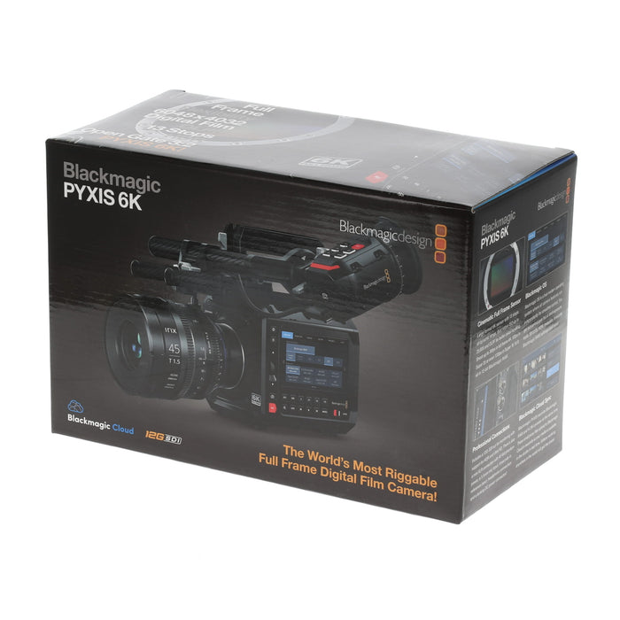 【中古品】BlackmagicDesign CINECAMCPYXA60LFL + CINEURSABB/AM Blackmagic PYXIS 6K Lマウントモデル（モニター付属）