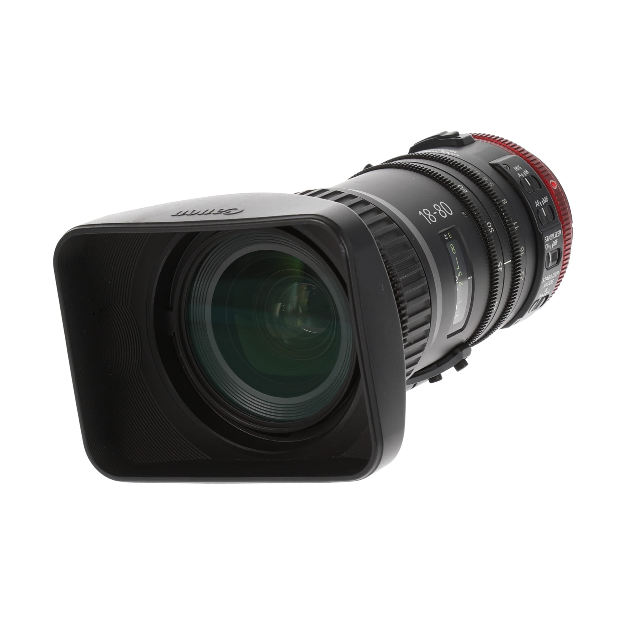 中古品】Canon CN-E18-80mm T4.4 L IS KAS S (EF用) COMPACT SERVO