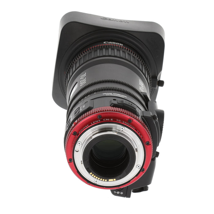 【中古品】Canon CN-E70-200MM T4.4 L IS KAS S COMPACT SERVOレンズ（専用グリップ付属）