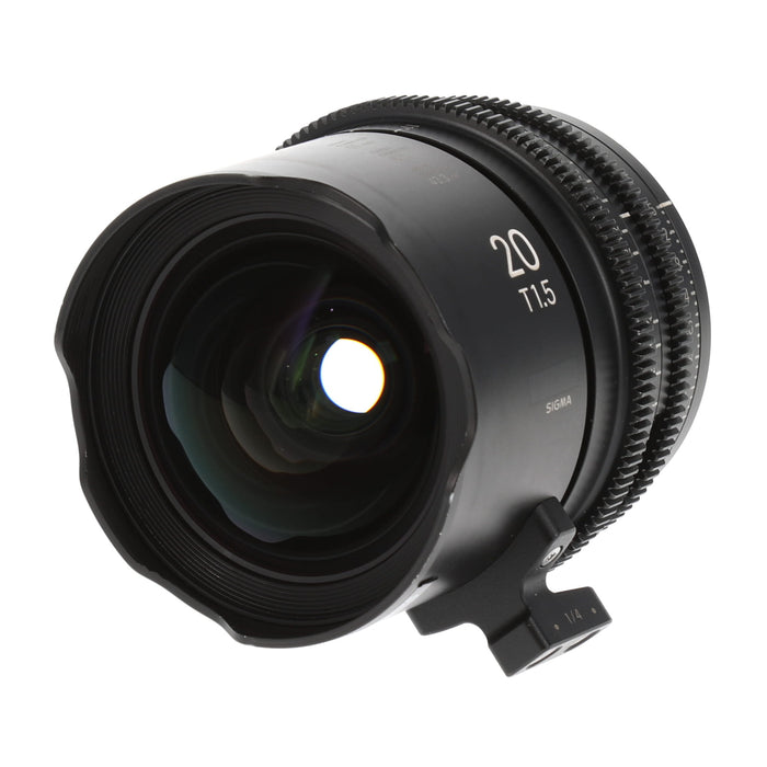 【中古品】SIGMA 934088 FF High Speed Prime Line(20mm/T1.5 FF/EFマウント/メートル表記)